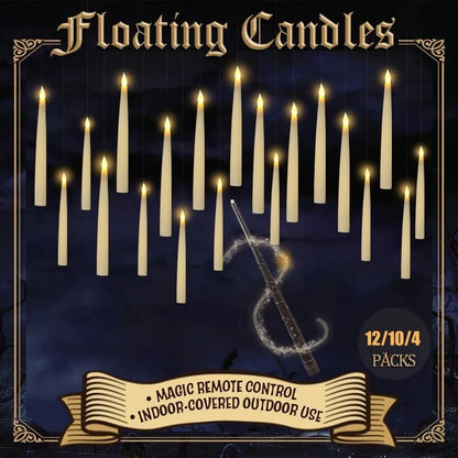 Hallowick™ Floating Flameless Candle – Limited Halloween Edition 🎃