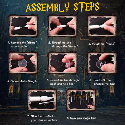 Hallowick™ Floating Flameless Candle – Limited Halloween Edition 🎃