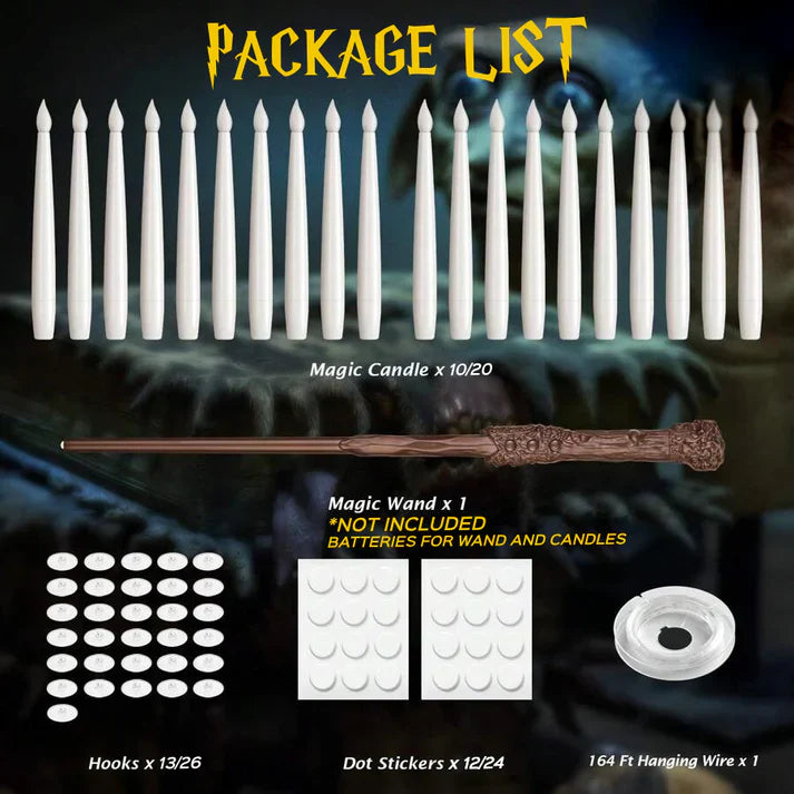 Hallowick™ Floating Flameless Candle – Limited Halloween Edition 🎃