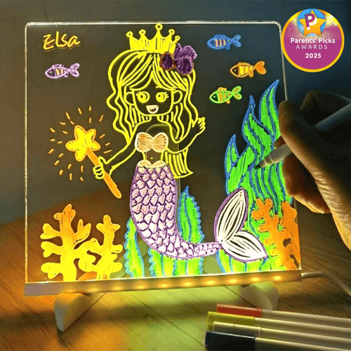 LumiBoard LED drawing board glowing artwork